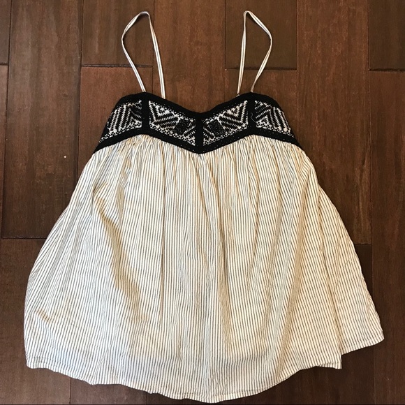 Mossimo Supply Co. Tops - Black and White Boho Top